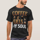 Pesquisar por alimento camisetas Viciado em café