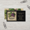 Pesquisar por uvas pretas cartao de visita Vinho