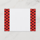 Pesquisar por inseto da senhora cartao de visita Preto