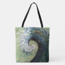 Pesquisar por arte da praia bolsas tote Azul