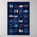 Pesquisar por calendário anual pósteres pôsteres Azul