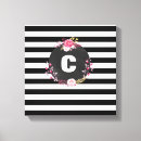 Pesquisar por listras pretas impressão de canvas Brilho