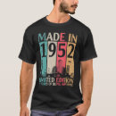Pesquisar por feito em 1952 camisetas Incrível