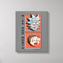 Pesquisar por pixels impressão de canvas Rick e memória