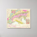 Pesquisar por geologia impressão de canvas Mapa geological