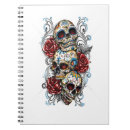 Pesquisar por gothic cadernos de notas Skull