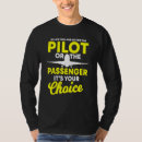 Pesquisar por piloto do passageiro camisetas Avião