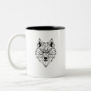 Pesquisar por lobo geométrico canecas Cabeça de lobo