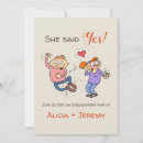 Pesquisar por noivado engraçado convites Único