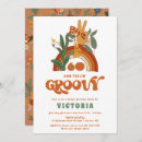 Pesquisar por hippie aniversário convites Retrô