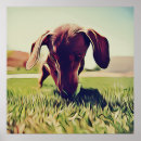 Pesquisar por autocolantes artes pôsteres Dinnerware dachshund