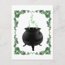 Pesquisar por caldeirão cartoes postais Magia