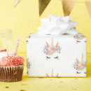 Pesquisar por unicórnios papel de presente Girl