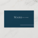 Pesquisar por azul escuro cartao de visita Clássico