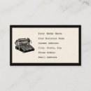 Pesquisar por máquina escrever antiga de cartao de visita Preto e branco