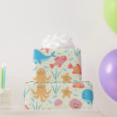 Pesquisar por aniversário da baleia papel de presente Peixe