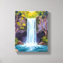 Pesquisar por pintura cachoeira impressão de canvas Natureza