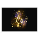 Pesquisar por símbolo de música pôsteres Preto