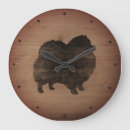 Pesquisar por cão pomeranian relogios de parede Animais