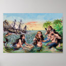 Pesquisar por sereia vintage pôsteres Sereias