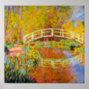 Pesquisar por paisagens pelo monet pôsteres Ponte japonesa