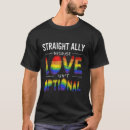 Pesquisar por heterossexual camisetas Aliado
