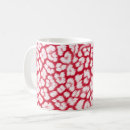 Pesquisar por leopardo vermelho canecas Vermelho e branco