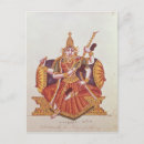 Pesquisar por deusa hindu cartoes postais Saraswati
