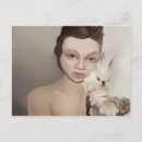 Pesquisar por coelho de coelho cartoes postais Menina