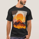 Pesquisar por paisagem minimalista camisetas Caminhada