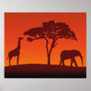 Pesquisar por safari africano pôsteres Girafa