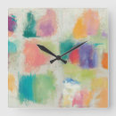 Pesquisar por microfone relogios de parede Pintura abstrata