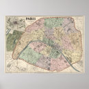 Pesquisar por mapa paris vintage pôsteres France