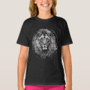Pesquisar por leão preto e branco camisetas Vida selvagem