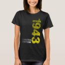 Pesquisar por nascer em 1943 camisetas 80