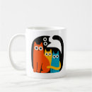Pesquisar por gatos abstratos canecas Gato abstrato