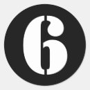 Pesquisar por número 6 adesivos Qualquer pessoa