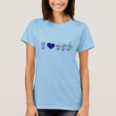Pesquisar por asl eu te amo camisetas Língua