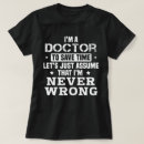 Pesquisar por profissões do doutor camisetas Emprego