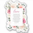 Pesquisar por amor nunca falha adesivos O amor é paciente