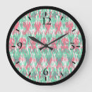 Pesquisar por verde branco vermelho relogios de parede Abstrato