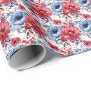 Pesquisar por estrelas azuis brancas vermelhas papel de presente Eua