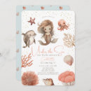 Pesquisar por watercolor mermaid convites Menina