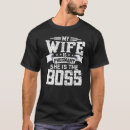 Pesquisar por pai é chefe camisetas Esposa