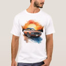 Pesquisar por arte do carro camisetas Americano
