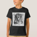 Pesquisar por leão branco preto camisetas Leões