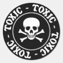 Pesquisar por ossos cruzados adesivos Preto e branco