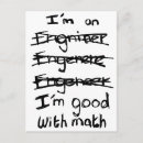 Pesquisar por eu sou um engenheiro cartoes postais Matemática
