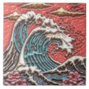 Pesquisar por arte japonesa azulejos Oceano