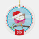 Pesquisar por fotos da coruja ornamentos Feriado